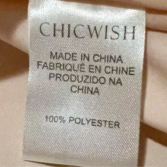 Chicwish Blush Pink Tiered Tulle Maxi Skirt – XS/S - Picture 3 of 5